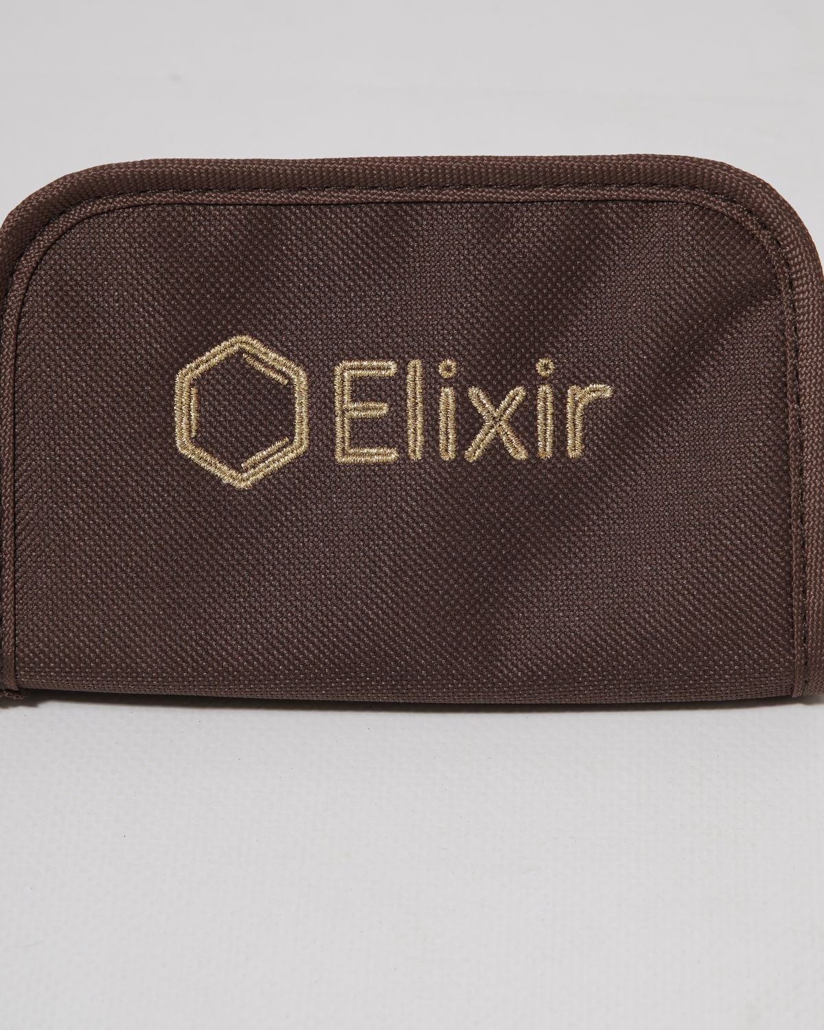 The Elixir Cooling Bag from above, embroidered mark facing up